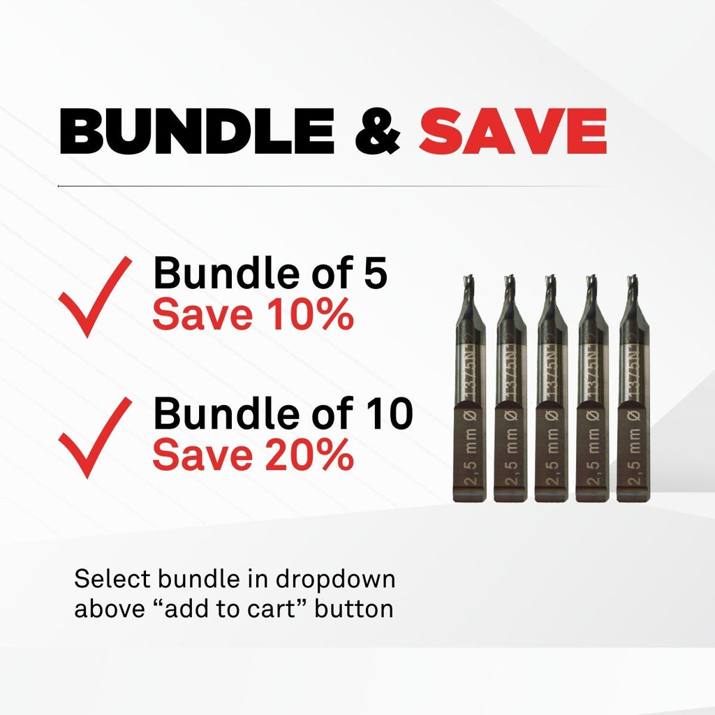 Cutter universel 2,5 mm - WC011A/B3320 - Laser 994 / Laser Ninja