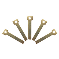 Brass Cutter Calibration Templates (5pk) - 994 Laser
