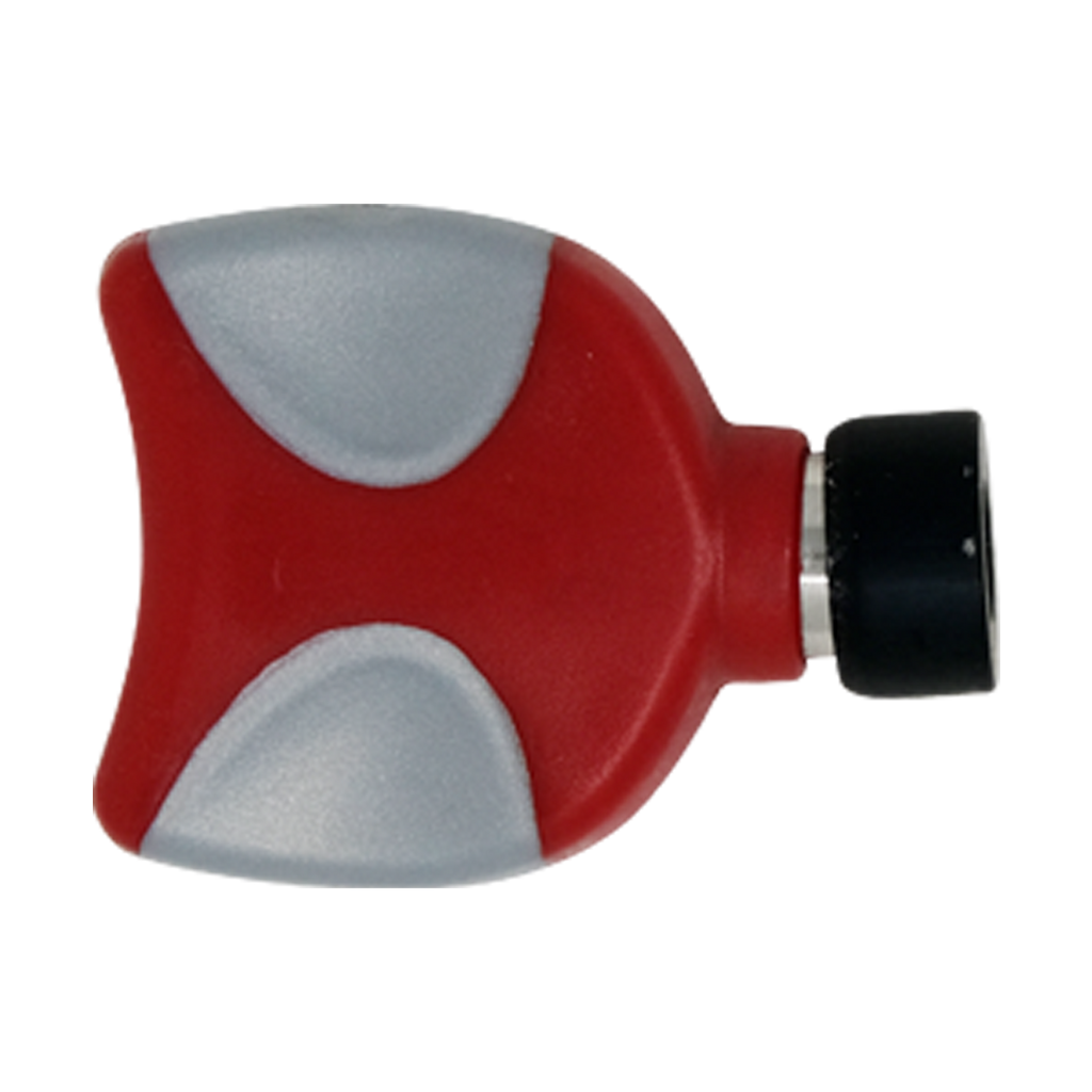 Grey/Red Clamp Handle