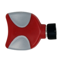 Grey/Red Clamp Handle